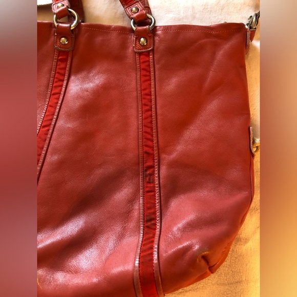 Coach Poppy Lg Spotlight Washed Leather Shldr Bag - Picture 5 of 16